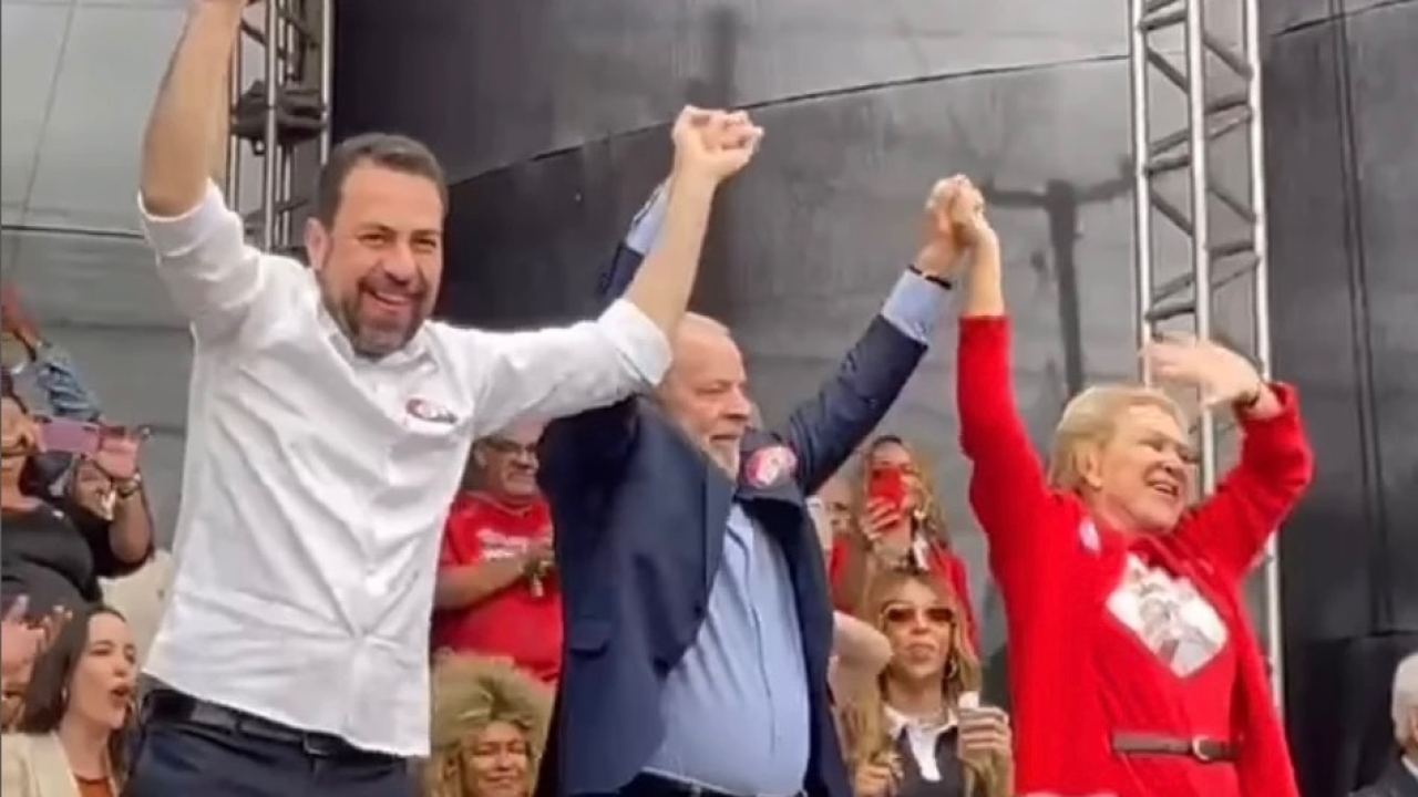 BOULOS DETONA ADVERSÁRIOS E ACUSA MARÇAL DE SER ‘BANDIDO’ EM COMÍCIO EXPLOSIVO COM LULA!